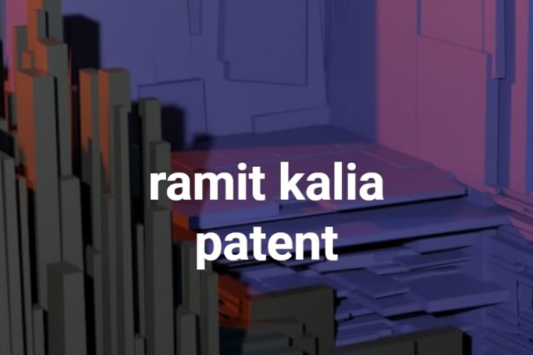 ramit kalia patent